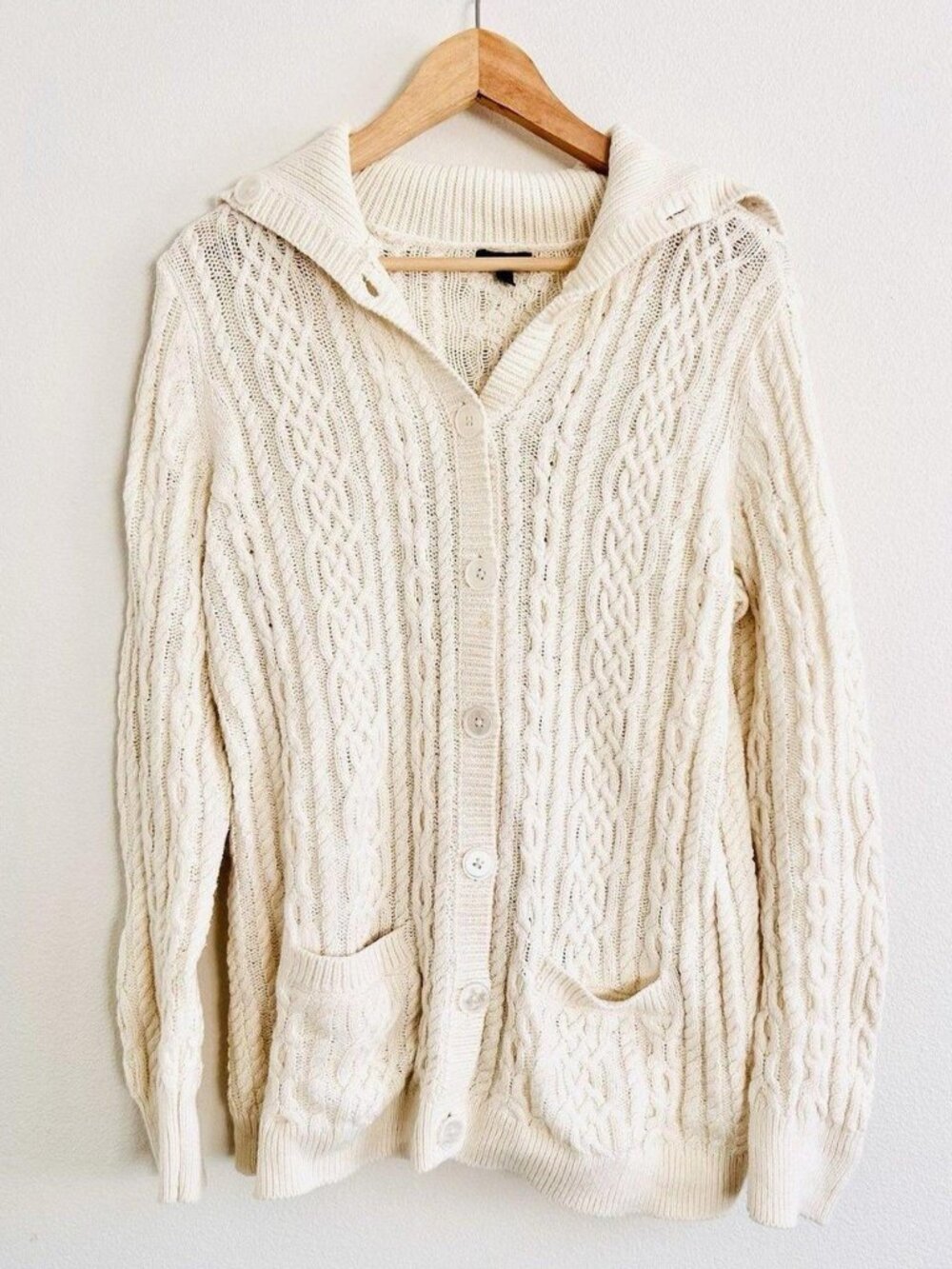 Women's Cream Cardigan